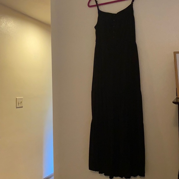Black boho maxi dress - Picture 4 of 5